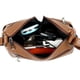 thumbnail image 5 of Bolso Hombro PU para Mujer Bolso Cruzado Sólido Con Múltiples Bolsillos para Madre (marrón), 5 of 9