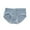 Light Blue, variant on Girls' Comfort Briefs Cotton Girls' Breathable Mid Waist Student Full Cotton Crotch Pants Big Kids Undies Little Girls' Briefs Toddler Undies Green L