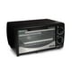 thumbnail image 1 of Horno tostador básico Better Chef | 4 rebanadas | Temporizador de 60 minutos | Estante deslizable | Bandeja para hornear | Asar (negro), 1 of 2