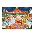 thumbnail image 2 of Puzzle Thickened Paper Santa 126 Pieces Of Puzzle For Children To Assemble Gifts, 2 of 7