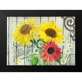 thumbnail image 2 of Farm Seed Sunflowers 24x18 Black Modern Framed Museum Art Print Titled - Art Licensing Studio, 2 of 5