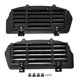 thumbnail image 1 of 1 Pair Motorcycle Radiator Guard Cover Protector Overheat Proof Protective Grille Guard Cover for 125cc to 500cc 125 150 SX Black, 1 of 5
