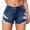 Blue, variant on Bwdbhd Denim Shorts Women Casual Summer Mid Waist Stretchy Denim Jean Shorts Junior Short Jeans Light Blue,S