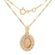 thumbnail image 1 of Cadena Medalla Virgen Casa del Anillo 1.3 Cm Oro Sólido 14K Amarillo, 1 of 4