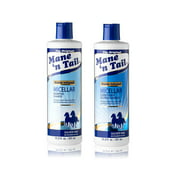 Mane 'n Tail Micellar Detox Nourish & Shine Enhancing Daily Shampoo & Conditioner with Biotin, Full Size Set, 2 Piece