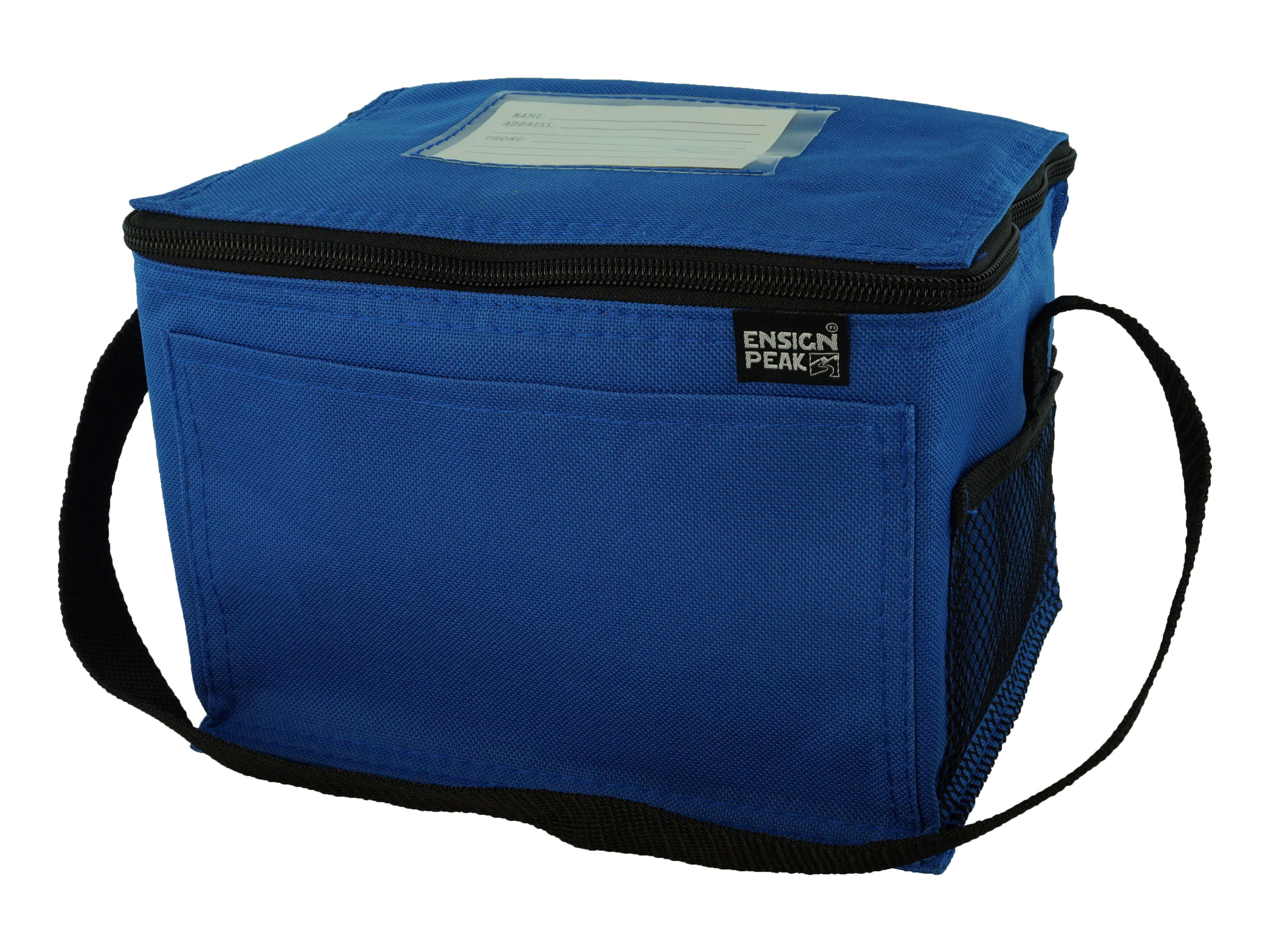 Insulated Lunch Cooler with Pockets and ID holder