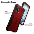 thumbnail image 6 of ExoGuard For Samsung Galaxy A51 5G Case, Phone Case with Screen Protector and Kickstand (Red), 6 of 8