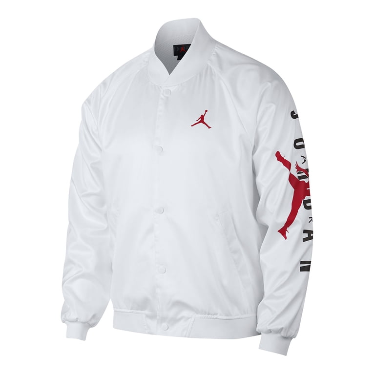Air Jordan Jumpman Stadium Men's Jacket White ao0444-100 - Walmart.com
