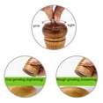 thumbnail image 3 of Oak Pepper Grinder Hand Movement Wood Salt Pepper Mill Kitchen Cooking Tool 8 inch, 3 of 6
