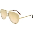 thumbnail image 1 of Quay Women's Mirrored High Key QC-000142-GOLD/GOLD Gold Sunglass, 1 of 3