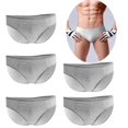 thumbnail image 2 of Ropa interior desechable Yuyangstore 5 piezas para hombres gris XL, 2 of 8