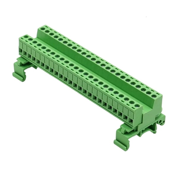 Lerpwige Industrial Terminals Block Screw Plug-in Connector For Electrical Wiring 2P 24P Positions Copper Contacts