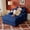 Blue, variant on Chalantevo 60" Oversized Chaise Lounge Chair Sofa Bed, Polyester Upholstered with Pillows & USB Charging Port, Easy Assembly, for Living Room, Bedroom, Beige
