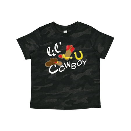 

Inktastic Lil Cowboy Gift Toddler Boy Girl T-Shirt