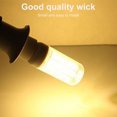 thumbnail image 4 of Bombilla de luz LED de maíz, cubierta transparente portátil, iluminación, lámpara de noche, decoración del hogar, E27 10W Advancent HA002054-05B, 4 of 6
