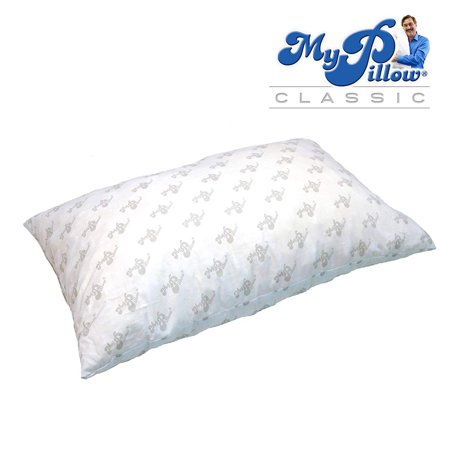 MyPillow Classic Series Bed Pillow Foam Firm King Single