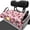 Strawberry Pattern, variant on XYZCANDO Starfish and Seashell Pattern Golf Cart Seat Covers with Pockets, Easy to Install Golf Cart Seats Cushion Fit for Club Car
