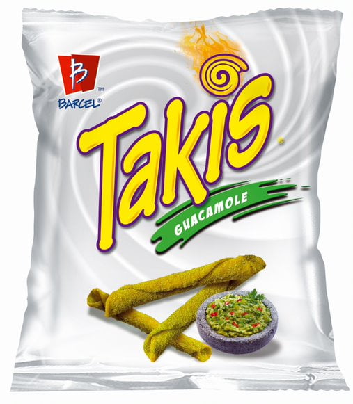 Takis Guacamole, Flavored Tortilla Chips, 4 oz