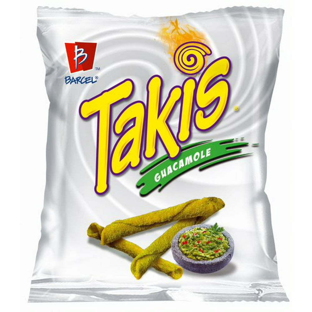 Takis Guacamole, Flavored Tortilla Chips, 4 oz