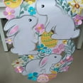 thumbnail image 1 of M Easter Table Runner Decoration, Embroidered Bunny Eggs Tablecloth With Hollow Design And Novel Pattern For Dining Table, Party And Home Decor, 1 of 5
