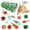 B, variant on Hearth & Gear Christmas Cat Toys Interactive Accessories For Small Cat Toys Suitable For Indoor Cats Including Cat Tunnel Santa Straight Through Set Kitty City Jungle Combo Foraging for Cat B35 Us Pet