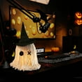 thumbnail image 4 of Nilvkv Halloween Hanging Ghosts, Halloween Decorations Outdoor Hanging Ghosts with Witch Hat, Glowing Ghost Witch Hat Lights, Halloween Ghost for Yard Porch Lawn Home Front Door, 4 of 4
