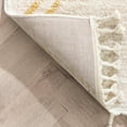 thumbnail image 6 of Well Woven Kennedy Reeve Modern Modern Kids Yellow Ivory 2'7" x 9'10" Runner Rug, 6 of 7