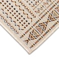 thumbnail image 5 of Liora Manne  Avena Panel Stripe Indoor/Outdoor Rug Ivory 3'3" x 4'11" 3' x 5' Indoor,Outdoor,Accent Living Room,Kitchen,Patio Tan,Natural Rectangle, 5 of 5