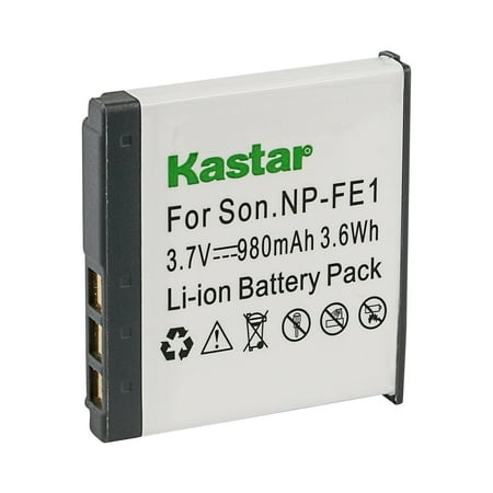 Kastar 1-Pack NP-FE1 Battery 3.7V 980mAh Replacement for Sony NP-FE1 Battery Sony BC-CS3 Charger Sony Cyber-shot DSC-T7 Cyber-shot DSC-T7/B Cyber-shot DSC-T7/S Digital Cameras