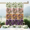 thumbnail image 7 of SLYNSHome 1Pcs Artificial Flower Wall Panels Wedding Decorations,Orange 14x14 inch 3D Silk Floral Backdrop for Wedding Party Indoor Outdoor Decor, 7 of 7