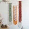 thumbnail image 7 of Hzzsbu Nordic Leaf Macrame Tapestry Wall Hanging - Dream Catcher for Living Room Decor, 7 of 7