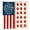 Color 1, variant on Joocen Patriotic American Flag Flowers Polyester Shower Curtain For Home Bathroom Bath Tub Decoration 72x72 inch