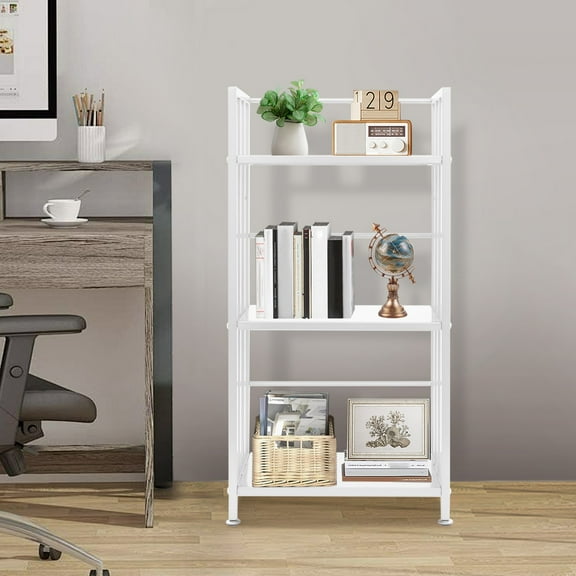 3-Tier Floor Standing Display Bookshelf, Open Shelf Bookcase, Display Rack for Home Decoration, Storage, and Display of Books