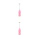 thumbnail image 3 of sweethay batidor de huevos eléctrico cocina inalámbrica hornear cocinar mezclar batidor beber café agitador cabeza de acero inoxidable Rosa 2Conjunto, 3 of 6