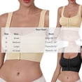 thumbnail image 3 of Stamzod Women's Bras No Underwire Front Closure T Shirt Bra Push Up Wireless Sports Bras for Women, 3 of 6