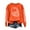 Orange, variant on SHE IS Crewneck Sweatshirts Women Graphic Funny Womens Oversized Sweatshirts Pullover Sweatshirts for Women with Zipper Long Sleeve Tops for Women Cotton My Orders Placed