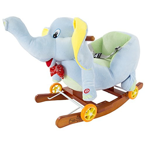 happy trails plush rocking horse