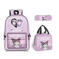 thumbnail image 2 of Mochila 3 en 1 Sanrio con dibujos animados, fiambrera, Hello Kitty, Cinnamoroll, My Melody, Kuromi, Anime, portátil, bolsas de aislamiento de tienda, 2 of 4