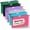 Assorted Colors (No Side), variant on Extra Capacity Legal Size Hanging File Folders,12 Pack Reinforced Plastic Hanging Folder, Heavy Duty 2 Inch Expansion, Filing Cabinet Folders for Bulky Files, Medical Charts, Colorful