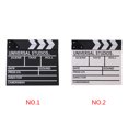 thumbnail image 1 of serony Director Video Scene Clapper Tv Video Clapper Movie Photography Props Hanging black, 1 of 5