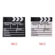 thumbnail image 2 of Injueey 1pc Director de Escena de la película Clapperboard TV Video Clapper Board Film Photographic Prop Decoraciones colgantes Accesorios de cámara y óptica negro, 2 of 5