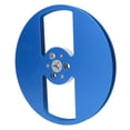 thumbnail image 1 of Empty Tape Reel, 7 Inch Aluminum Alloy 2 Hole Wind Proof, Compatible with Reel Tape Player, 1/4 Inch, Universal, for Traditional Recordings, for Recorders, 1 of 7