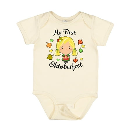 

Inktastic My First Oktoberfest Girl Gift Baby Boy or Baby Girl Bodysuit