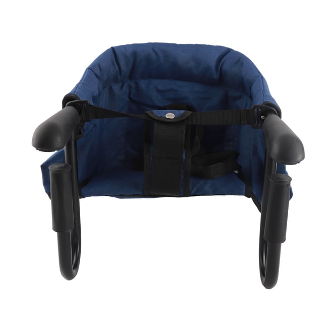 Silla Con Gancho, Silla Alta Plegable Portátil Con Clip, Asiento Para Alimentación De Bebé Con Cinturón De Seguridad De 3 Puntos, Cojín Desmontable Lavable A Máquina Para