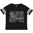 thumbnail image 3 of Inktastic Wyoming State Word Salad Boys or Girls Toddler T-Shirt, 3 of 5
