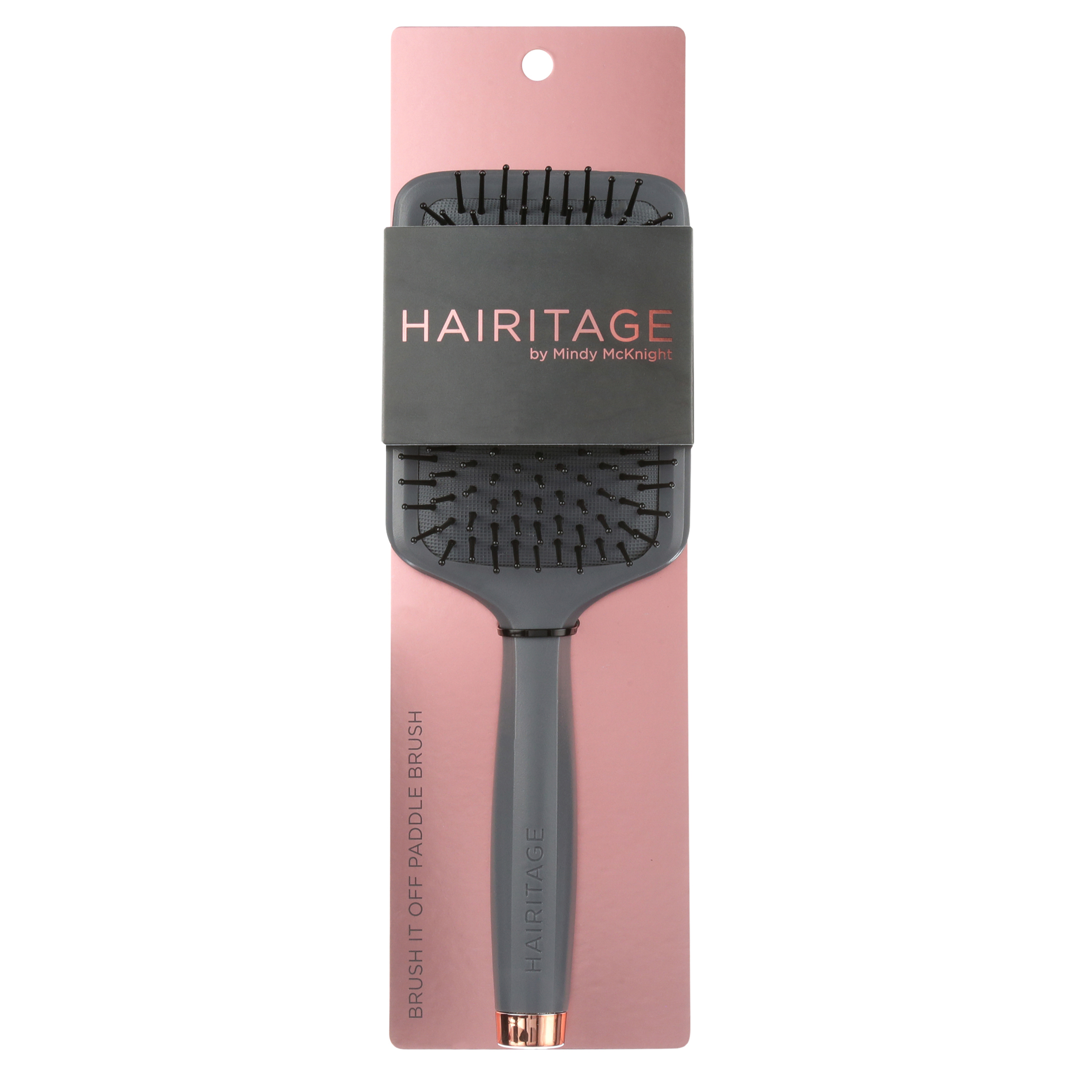 Hairitage Brush It Off Detangling & Smoothing Paddle Hair Brush for Women | Anti Frizz | for Wet & Dry Hair, 1 PC - image 10 of 12