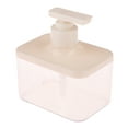 thumbnail image 3 of White Soap Dispenser Refillable Kitchen Dish And Hands Soap Liquid Container Bathroom Shower Body Wash Shampoo Lotion Bottle, 3 of 5
