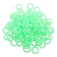 thumbnail image 1 of Anillos de Estaca para Tienda de campaña Colamx 100 Piezas Anillos Fluorescentes que Brillan en la Oscuridad, 1 of 8