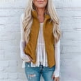 thumbnail image 2 of Heliisoer Veste Sans Manches à Poches pour Femmes avec Fermeture Éclair Couleur Unie, 2 of 8