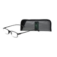 thumbnail image 1 of Select-A-Vision Flex 2 Lightweight Flexible Oval Frame Readers, Black, 3.00, 1 of 4